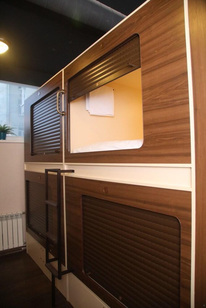 Capsule Hotel Interqube Tretyakovskaya Moskova Dış mekan fotoğraf