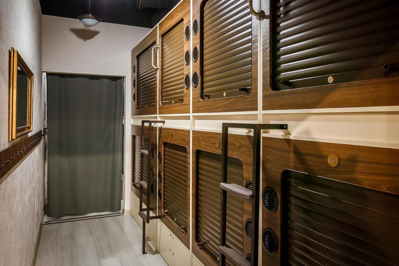 Capsule Hotel Interqube Tretyakovskaya Moskova Dış mekan fotoğraf