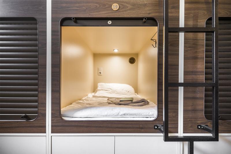 Capsule Hotel Interqube Tretyakovskaya Moskova Dış mekan fotoğraf